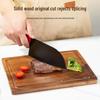 Solid Wood Kitchen Cutting Board - Household Chopping Tool for Fruits and More