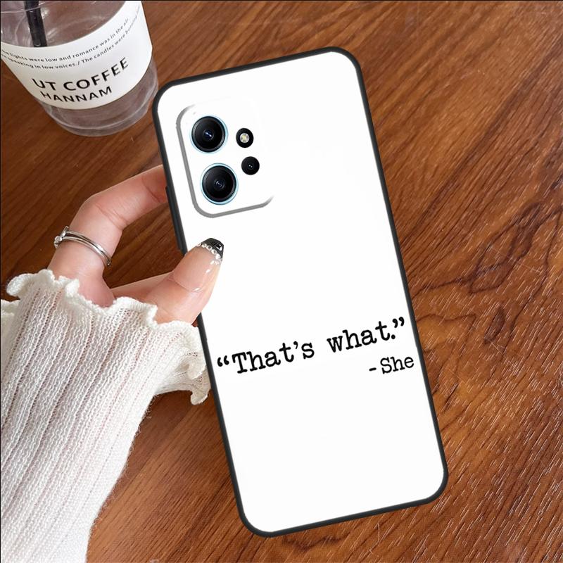 The Office Inspired Quotes Case For Xiaomi Redmi 13C 14C 10C 12C Redmi Note 14 12 11 9 10 13 Pro 9S 10S 11S 12S Cover