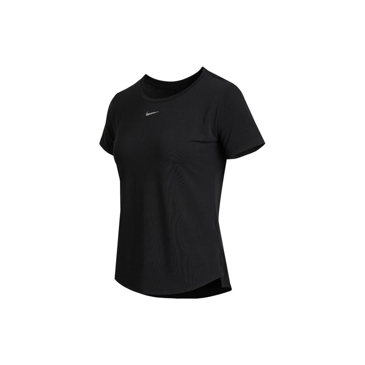 

New Nike Set in Sleeve T Shirt Women s Black DD0619-010 S