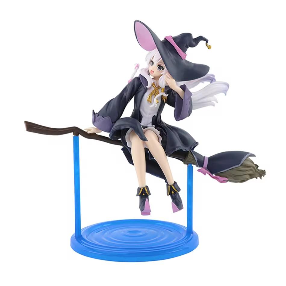 Anime Vandrende Heks: Elainas reise 19 cm Elaina PVC actionfigur modell leker for barn festgaver