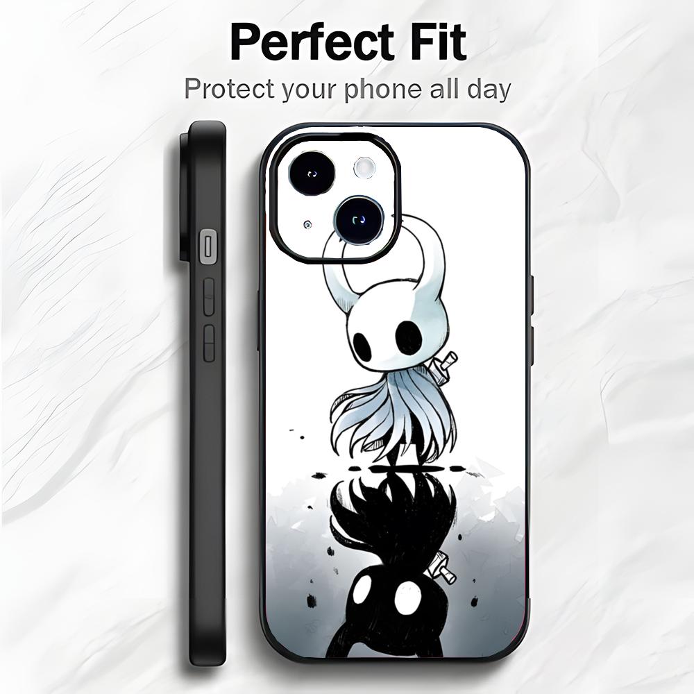 Indie Game The H-Hollow K-Knight Phone Case Phone Case Soft Packaging Lightweight For iPhone17 16 15 14 13ProMax iphone12promax