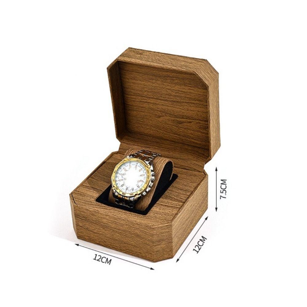 Portable Watch Storage Case Dustproof Watch Storage Box Wrist Watch Display Box  Watch Collection