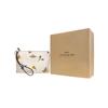 Coach Boxed 16 Vegetable Print Wristlet Coin Purse With Bag Charm Gift Set Women Wristlet White C8331-IMCAH