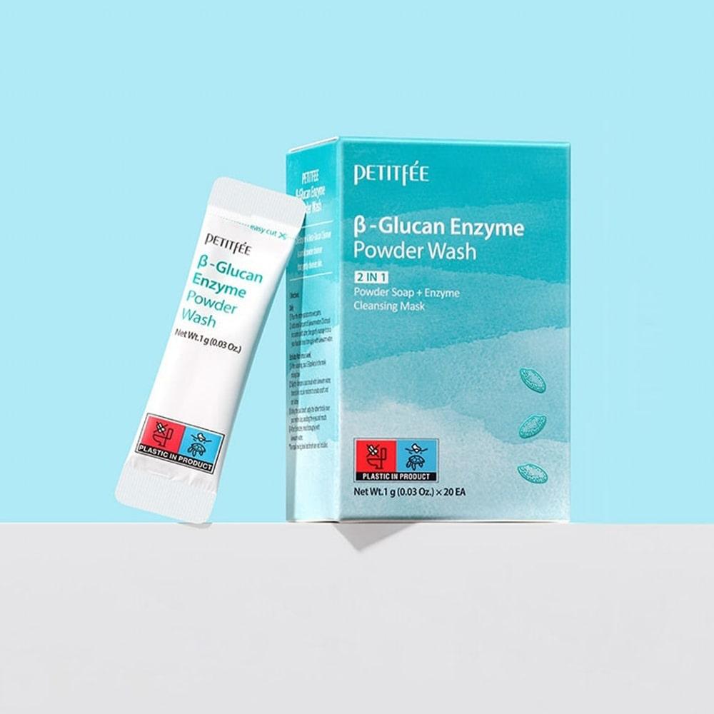 

Petitfee B-Glucan Enzyme Powder Wash 20ea +RANDOM GIFT