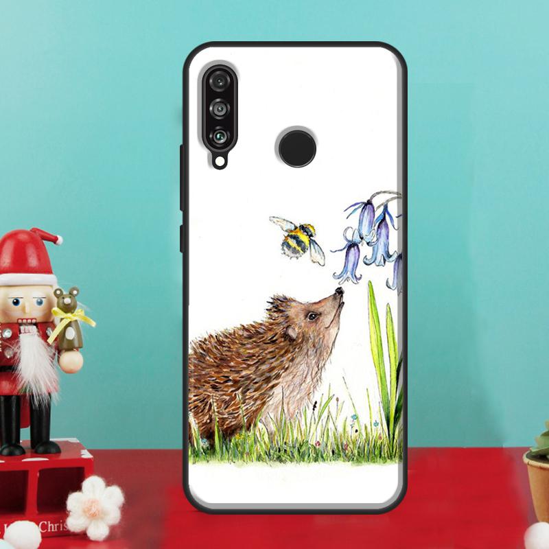 Animal Hedgehog For Huawei Nova 5T 10 9 SE 12s 11i 12i Y91 Y90 Y60 Y70 Y72 Y61 P20 P30 P40 Lite P60 Pro Case
