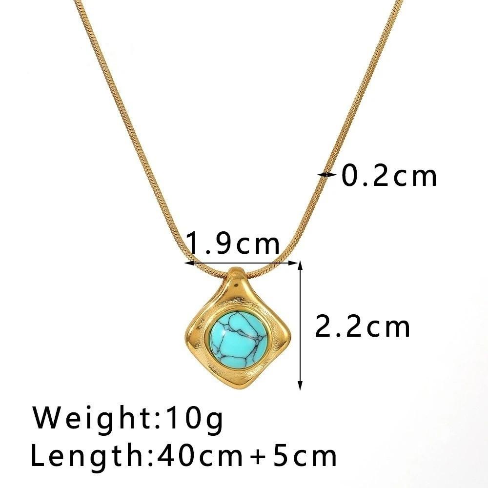 Gold Clavicle Chain Retro Style French Style Necklace New Pendant Necklace For Women