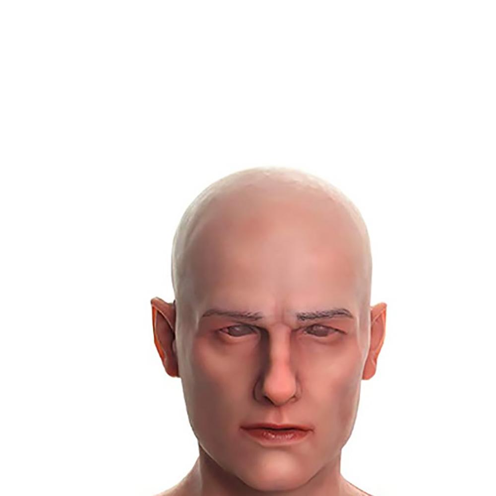 Real-life Mask Latex Bald Mask Makeup Party/Easter/Carnival Festive Dress Up