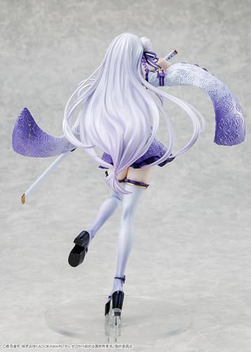 Kadokawa [KADOKAWA] KDcolle Re:ZERO -Starting Life in Another World- Emilia Battle Attire Ver. 1/7 Scale Plastic Pre-painted Finished Figure