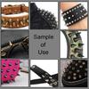 354Pcs Spiked Punk Screw Rivets Studs Metal Warhead Bag Shoes Clothes Watchband Spikes Studs Decor Nail Buckles