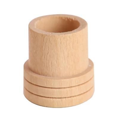 Moxa-Rollenlöscher aus Holz, professionelle Halterbasis für 1,8 cm Moxa-Stick, Moxibustion-Zubehör