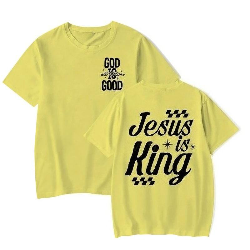 

Fashionable doublesided printed pattern Tshirt short sleeved round neck trendy Womens Tshirt suitable for all seasons 4XL
