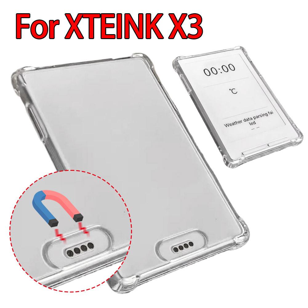 Clear Full-Coverage TPU Case For XTEINK X3 Protective Cover Anti-Scratch Shockproof Soft Shell Bag Accessoriies