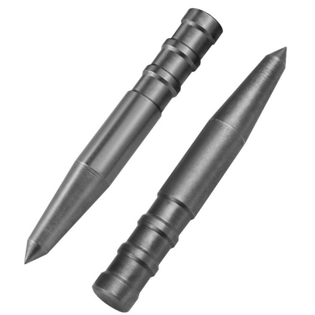 Carbide Tip Manual Center Punch Tool with Non Slip Grip for Precision Marking on Wood Aluminum Iron Glass