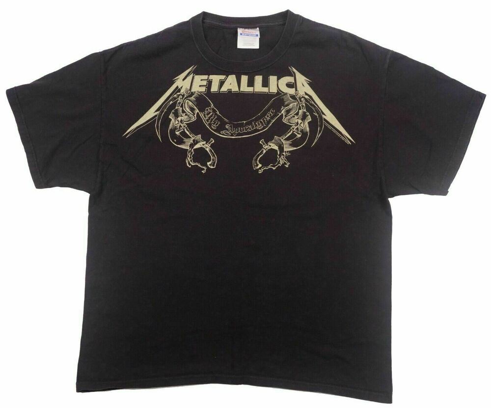 

Винтажная футболка унисекс Metallica My Apocalypse Heavy Metal Hanes