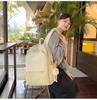 2025 Trendiger Colorblock-Rucksack – Niedlich und stilvoll für Junior High School Mädchen