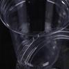 10 Pezzi 360/400/500ml Bicchieri di Plastica Trasparenti Monouso con Coperchio per Bere Direttamente Contenitore per Caffè Freddo Tè Bevande Fredde Frullati