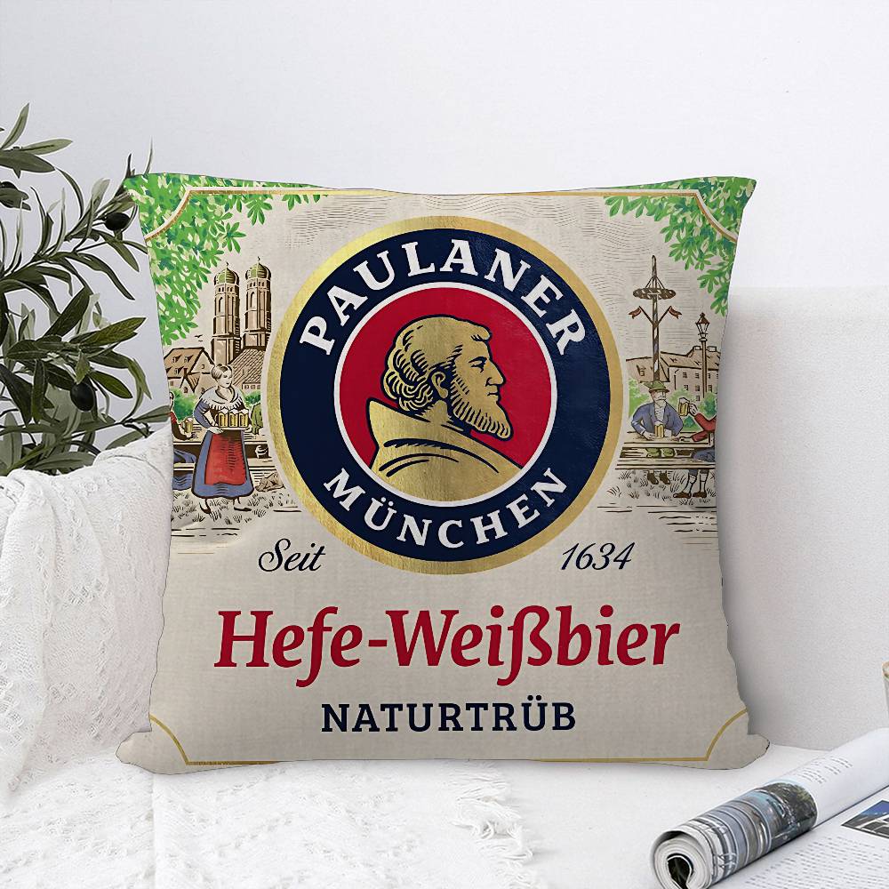 Deutsches Bier Paulaners Kissen Anime Kissen Sofa Bett Kopfkissenbezug Kissenbezug x cm Mode