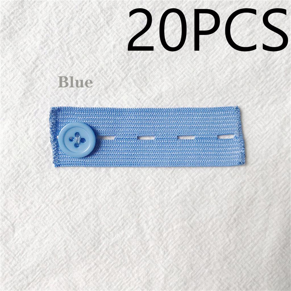 1/20 Pants Extender Belt Unisex Waist Band Tight Trousers Jeans Skirts Maternity Button Hooks Garment DIY Sewing Supplies