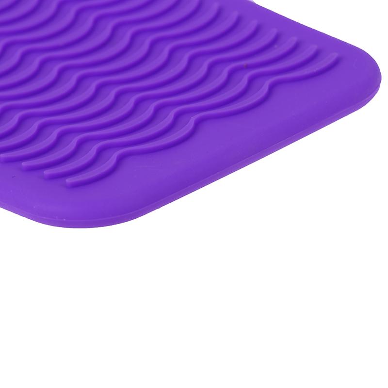 Covoraș pentru îndreptat părul, din silicon, rezistent la căldură
