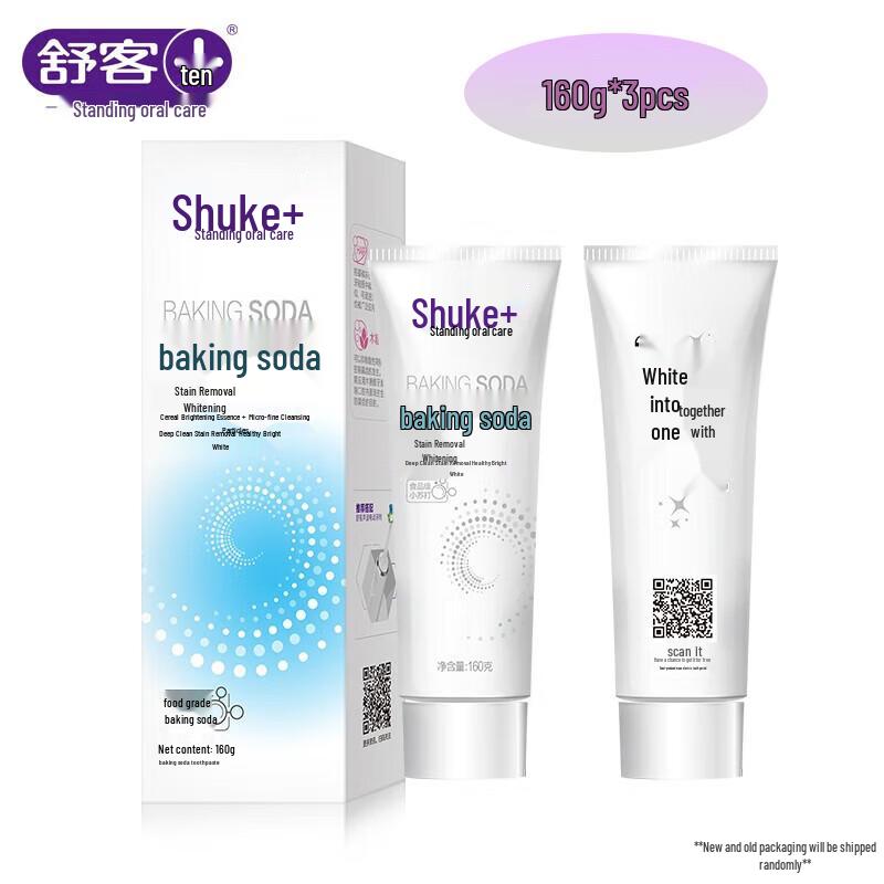 Sakol Peppermint Baking Soda Toothpaste 3-Pack