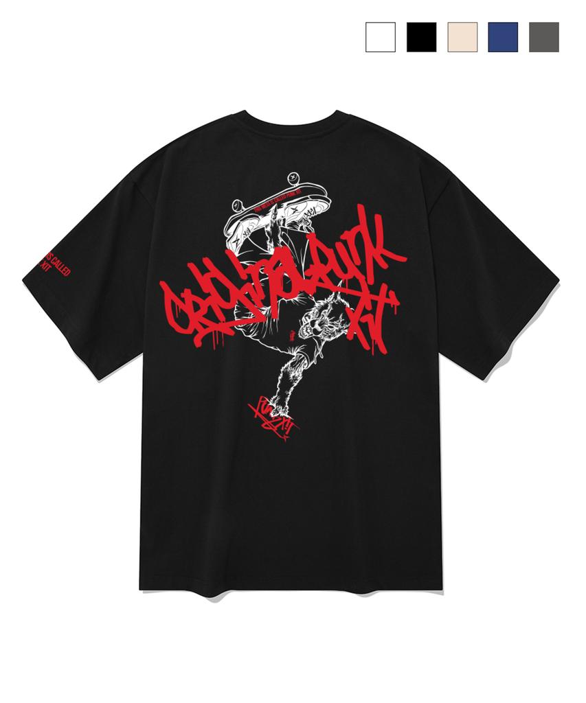 Seupissis X Original Punk Punk Trick Short Sleeve T-Shirt 5 Colors