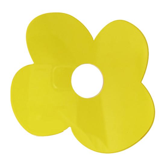 

Acrylic Flower Coaster Heat-Resistant Cute Clear Cup Mat for Desk Kitchen Living Room Waterproof Non-Slip Reusable Drink Mat for Mugs