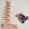 Marble Run with Wooden Blocks Educational Set for Preschoolers, Young Children,