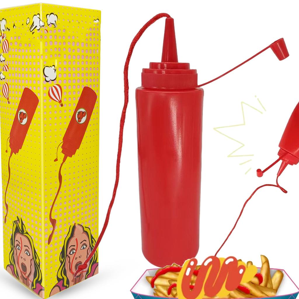 Realistische Fake Ketchup Flasche Streichspielzeug Für Partys Witze Gags Und Urkomische Überraschungen