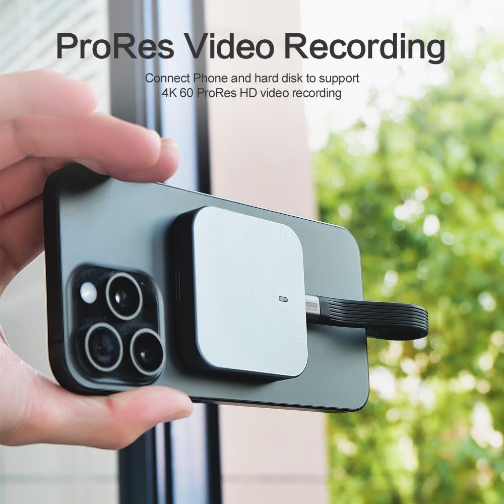 40 Gbit/s USB Schlüsselanhänger Schnellladekabel Schlüsselanhänger für iPhone 15/MacBook/Samsung/Xiaomi 8K@60Hz