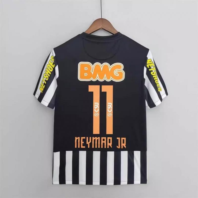 Retro Football Jersey Popular AC22 Kaka 80 Ronaldinho Manchester United Red Devils Santos 11 Source Manufacturer