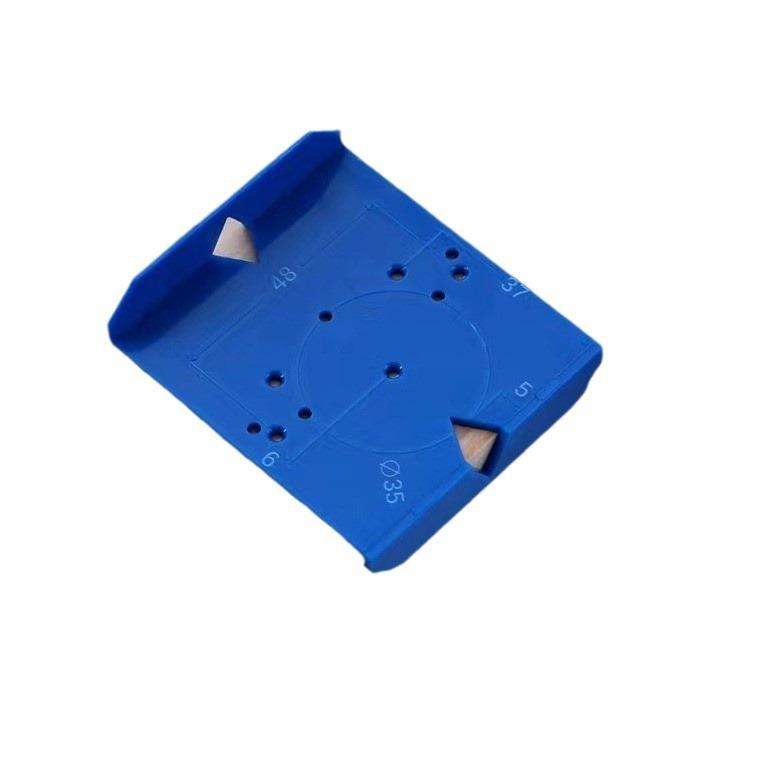 ABS Hinge Opening Positioner Cabinet Door Hinge Punching Positioning Ruler Template Woodworking Hinge Installation Aids