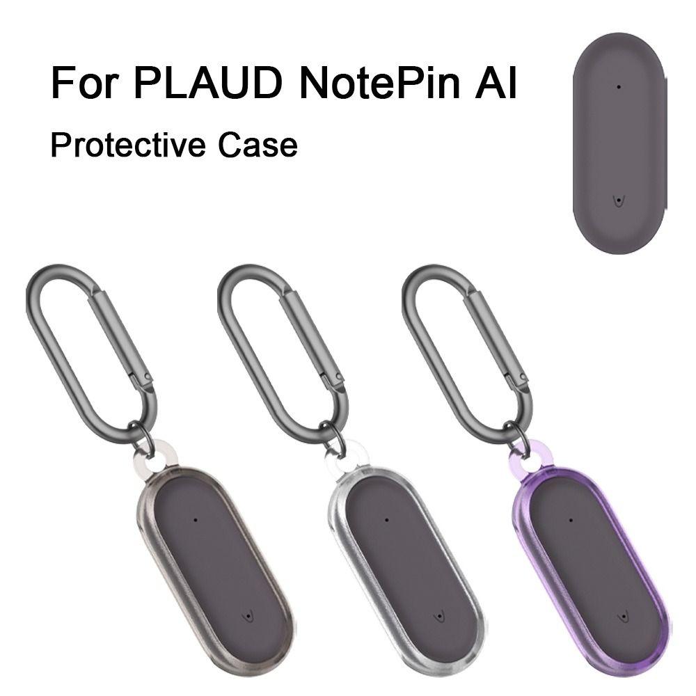 with Carabiner Carrying Protector Case Anti-fall Sleeve for PLAUD NotePin AI Travel