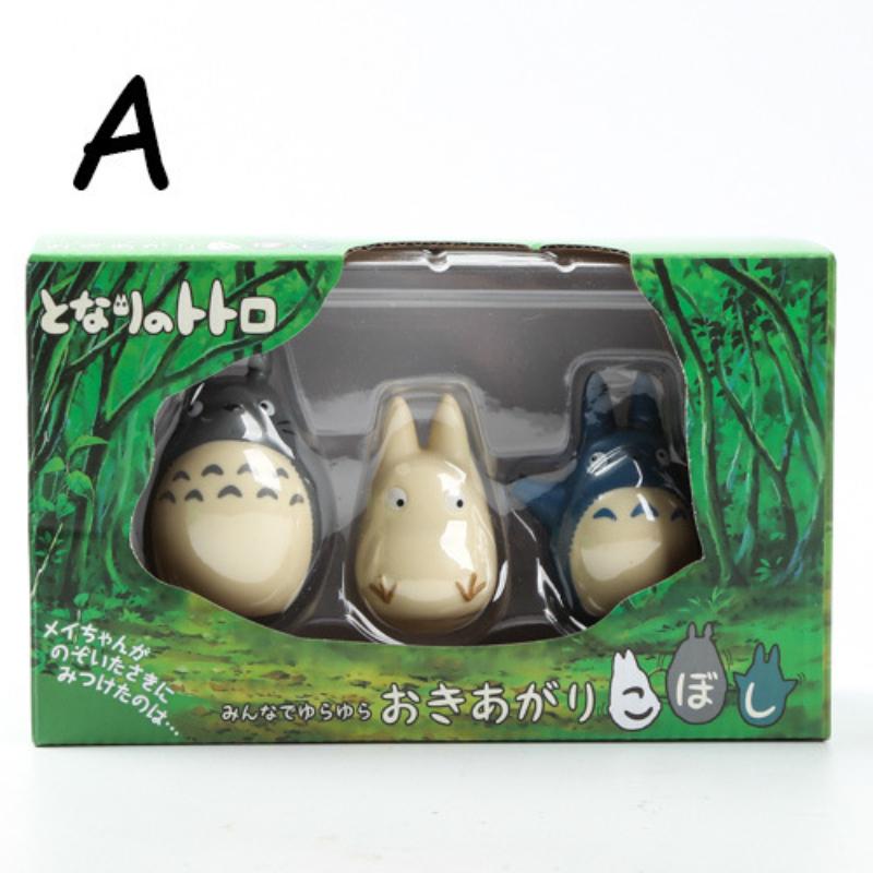 Q Version of The Anime My Neighbor Totoro Mononoke Figures Toys Fairy Garden Miniature Decor Terrarium Statues Ornaments