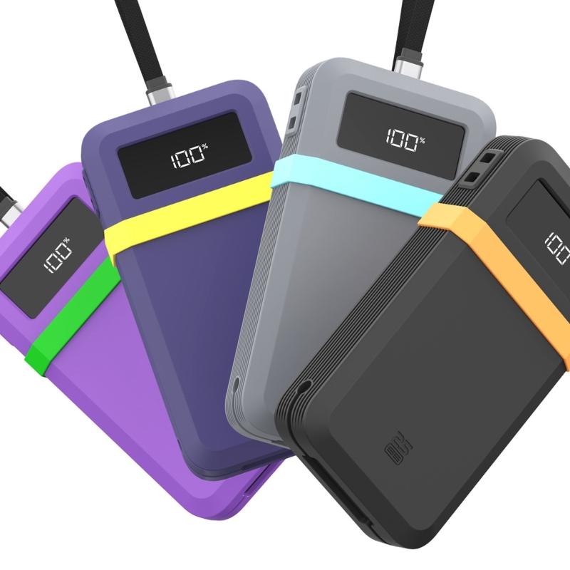 Protective Cover For 25000 120W LPB252N Power Backup Featuring Exact Fit Anti Scratch Anti Slip Texture and Travel Strap In Various Hues