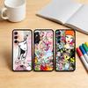 AAA Japan T-Tokidokis  Phone Case For Samsung S25,S24,S21,S22,S23,S30,Ultra,S20,Plus,Fe,Note,10,9,5G Black Cover