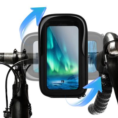 360° drehbar Fahrrad Handyhalter Tasche Wasserdichte Motorrad Lenker Tasche Fahrrad Tasche Touchscreen Handy Halterung Zubehör