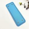 DIY Handcraft Bag PU Leather Bottom Pad 28*10cm Rectangular Handmade Base for Knitted Bag Making Accessories
