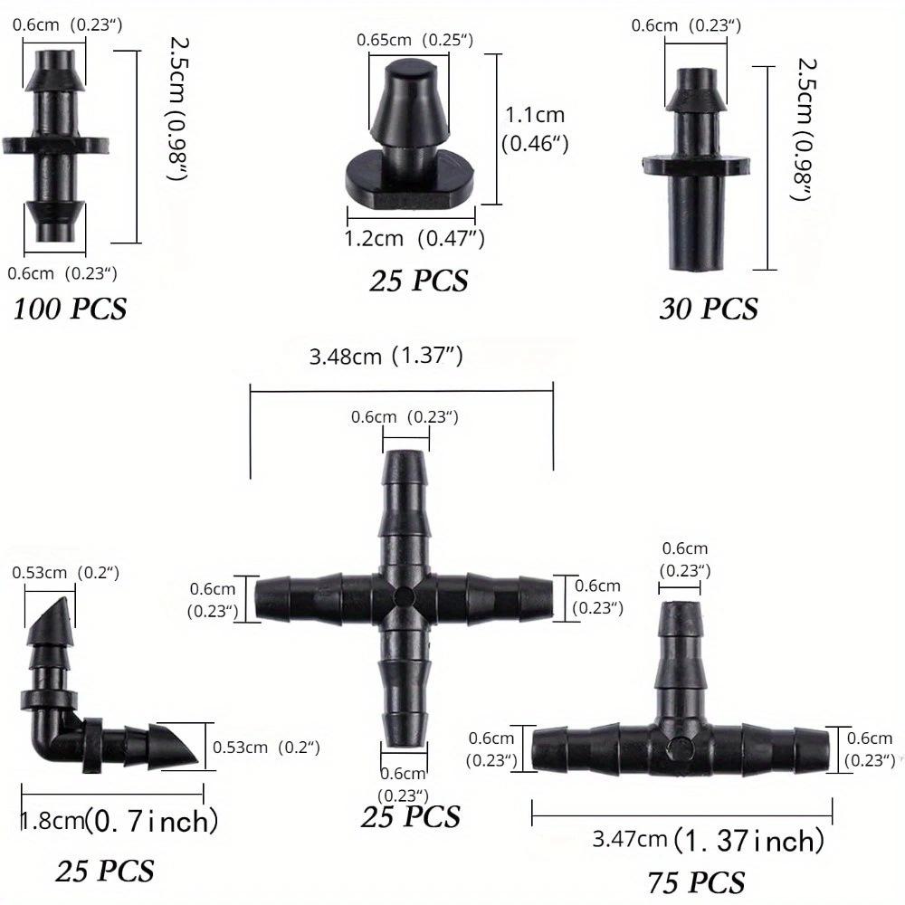Adjustable Garden Sprinkler & Drip Irrigation System