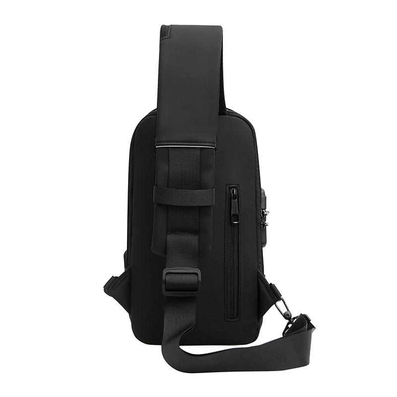 Multifunction Anti-theft USB Shoulder Crossbody Bag Travel Sling Pack Messenger Pack Chest Bag Male Luxury Brand Men