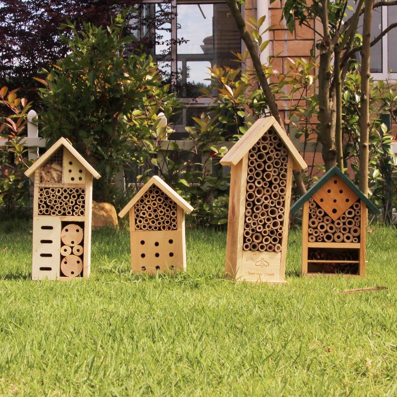 Solid Wood Bee and Insect Hotel