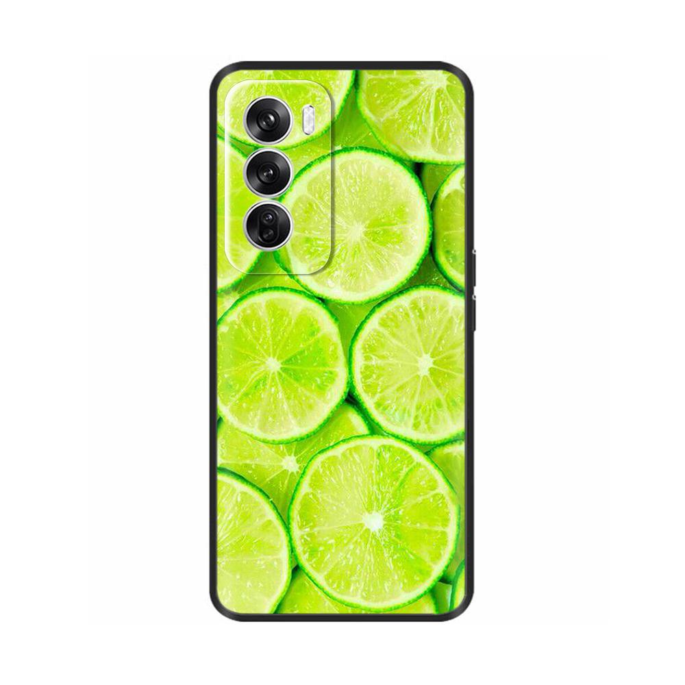 For OPPO Reno 12 5G Case Flower Painted Soft TPU Silicone Case Cover for Oppo Reno12 Pro Protective Shells On Reno 12Pro Capa