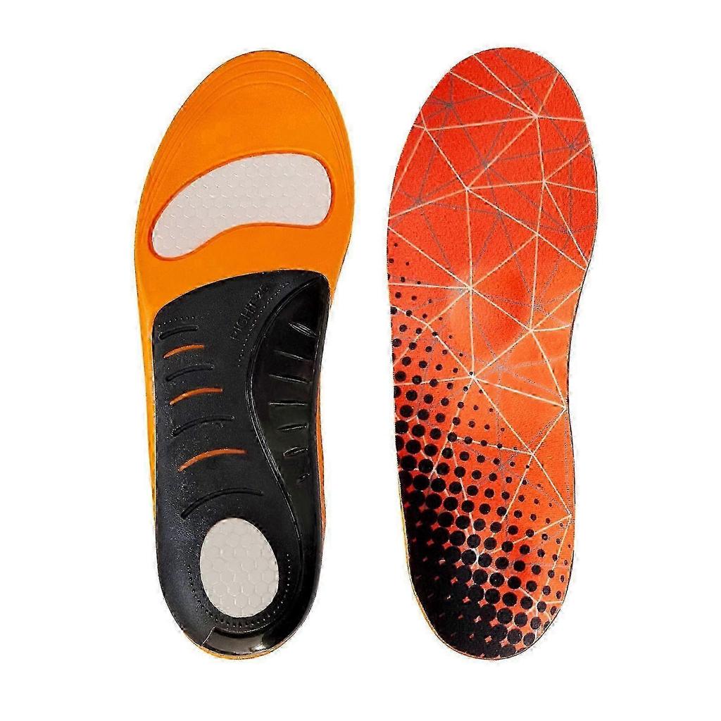Orthoflexx Arch Support Orthotics for Men, High Arch Support Insoles, 2025 New, Plantar Fasciitis Relief, Comfort & Shock Absorption
