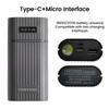 Power Bank Case for 18650/18700/20700/21700 Battery Pack No Soldering Fast Charging Charger DIY USB Power Bank for Cellohone