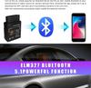 Bluetooth OBD2 Scanner, Wireless Code Reader & Check Engine Diagnostic Tool for iOS/Android/Windows