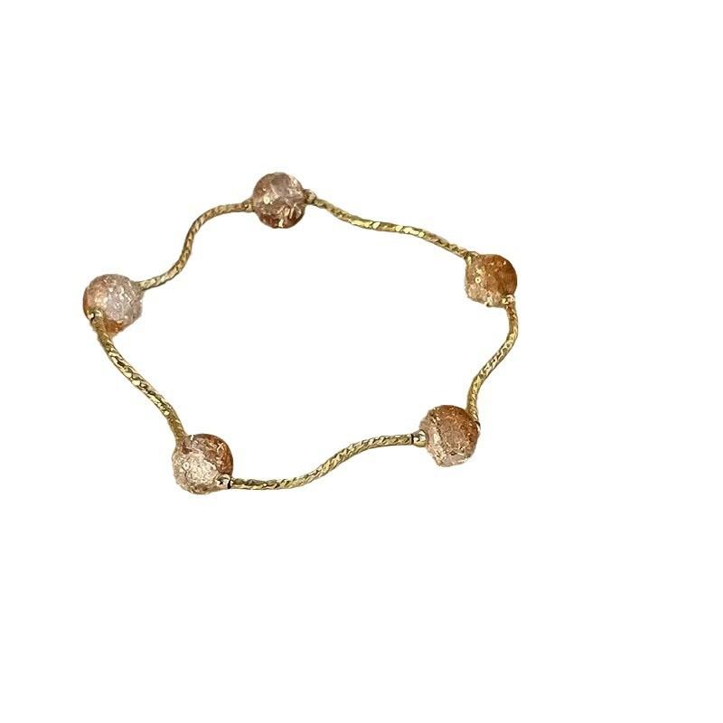 Artistic Ethnic Style Glass Bracelet For Women Featuring Vibrant Beads And Shapes Irregular