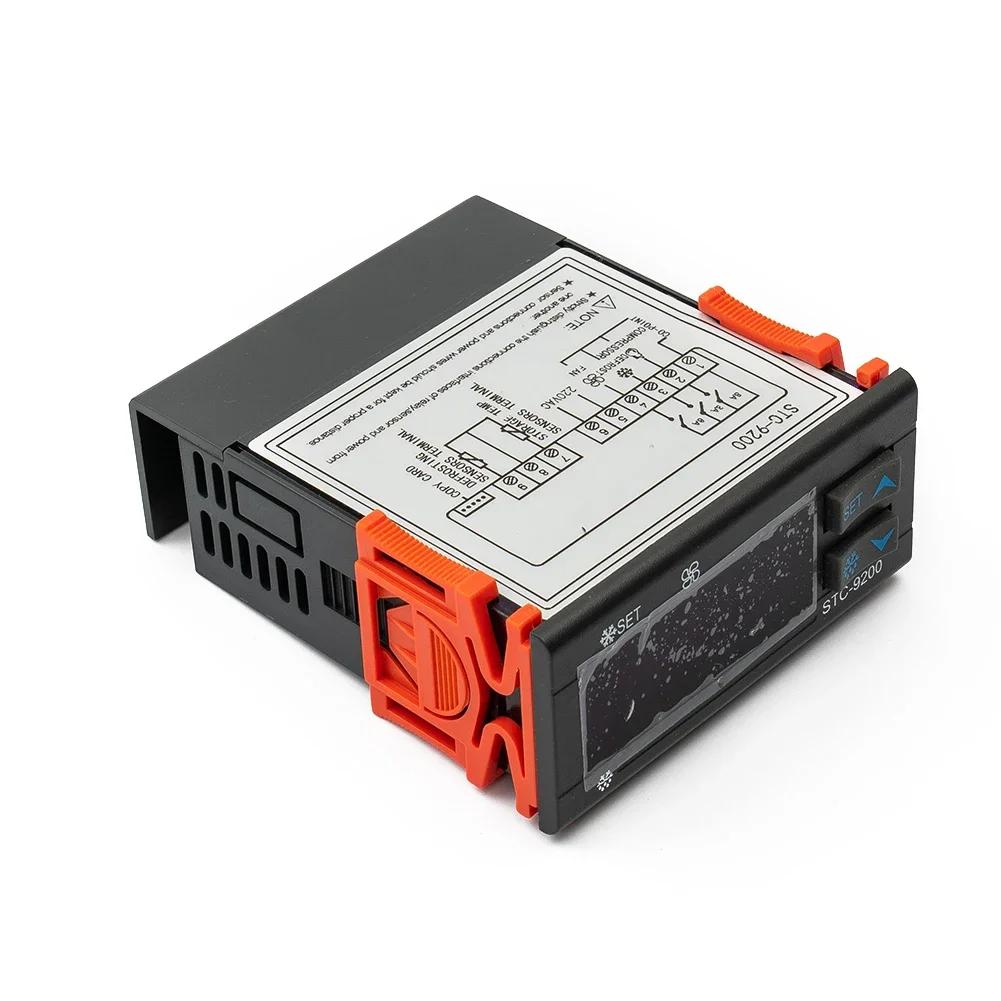 

Надежный цифровой регулятор температуры STC 9200 AC 220V для разморозки и управления вентилятором холодильных установок. China Mainland