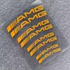 ZJH5   For Mercedes Benz AMG Waterproof Decals High-Temperature Resistant Brake Caliper Car Stickers Reflective Vinyl Wheel Rim Decals