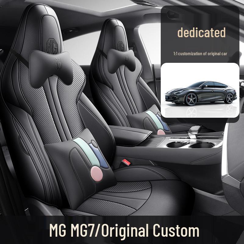 MG7 2023 Full Surround Seat Cover: All-Season Cushion & Universal Accessory.