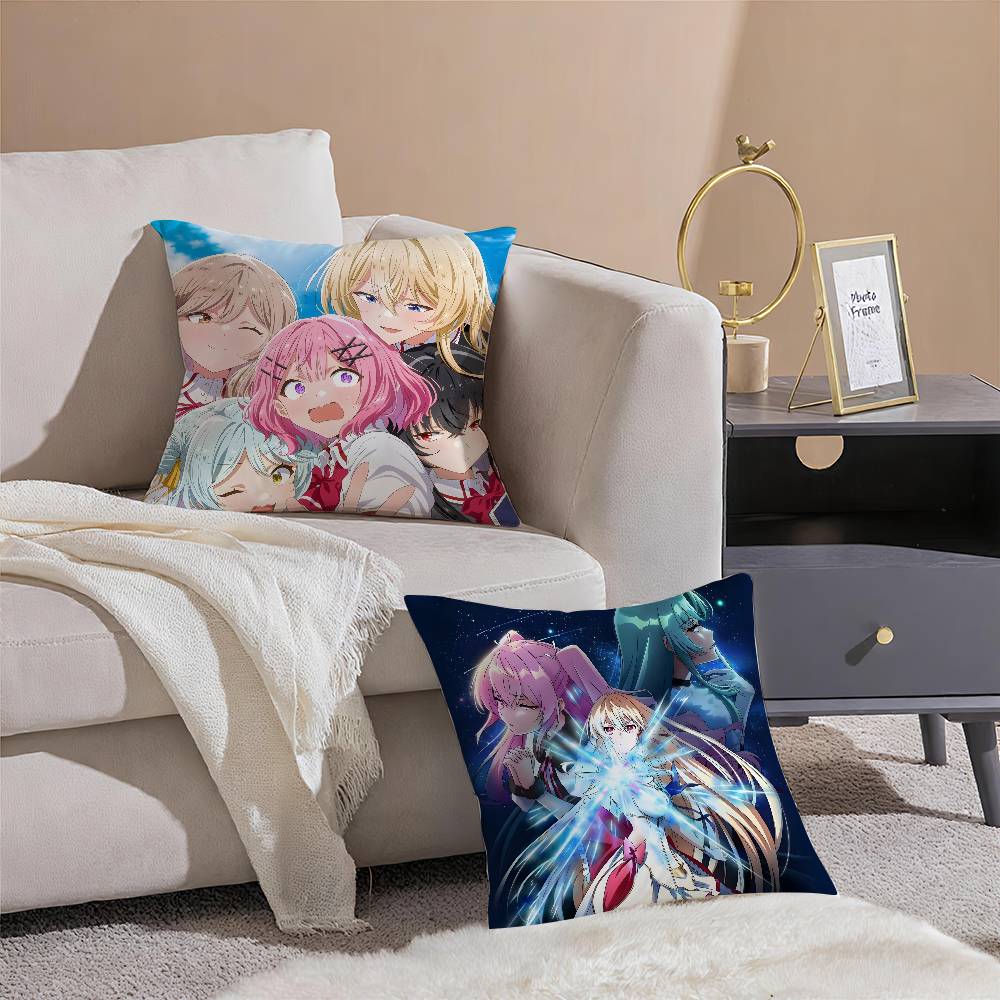 Cool S-Spirit Chronicles-MT Cartoon Pillow Case Printing Pillowcase Living Room Sofa Cushion Cover Bedroom Room Decor