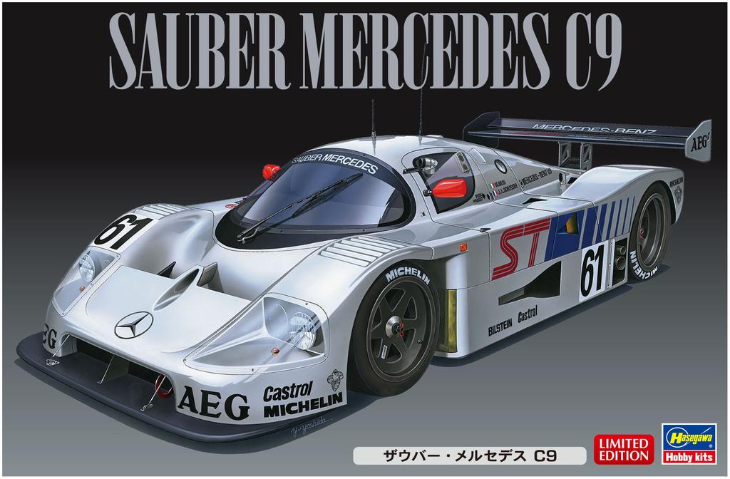 Hasegawa C9 Plastic Model 20306 1/24 Sauber-Mercedes